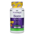 Биотин Natrol Biotin 5000 мкг Straw, 90 таблеток