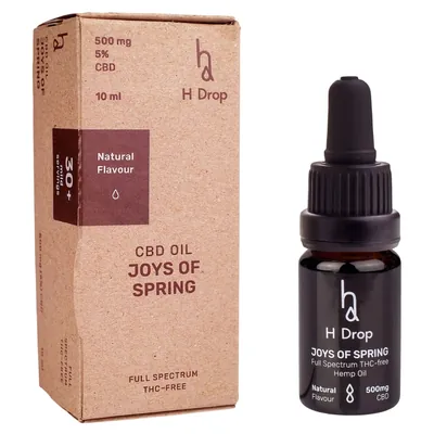 Олія конопляна H Drop Joys Of Spring 5% CBD, 10 мл