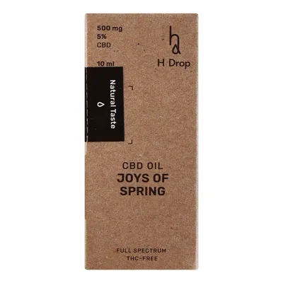 Олія конопляна H Drop Joys Of Spring 5% CBD, 10 мл