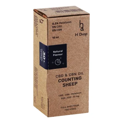 Олія конопляна H Drop Counting Sheep 5% CBD + CBN + Melatonin, 10 мл