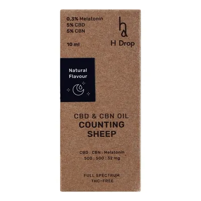 Олія конопляна H Drop Counting Sheep 5% CBD + CBN + Melatonin, 10 мл