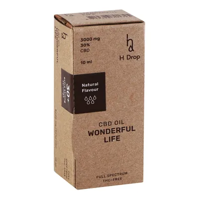 Олія конопляна H Drop Wonderful Life 30% CBD, 10 мл