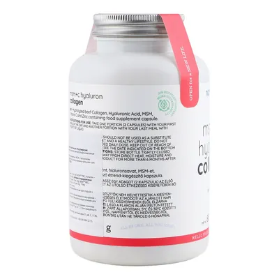 МСМ + C Гіалурон Колаген Nutriversum MSM + C Hyaluronic Collagen капсули №120