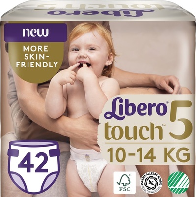 Подгузники Libero Touch размер 5, 10-14 кг, 42 шт