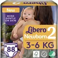 Підгузки Libero Newborn розмір 2, 3-6 кг, 88 шт