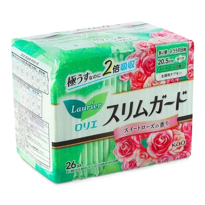 Прокладки гігієнічні Laurier S Series Ultra rose 20,5 см, 26 шт