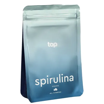 Спіруліна TOP Spirulina таблетки №200 (100 г)