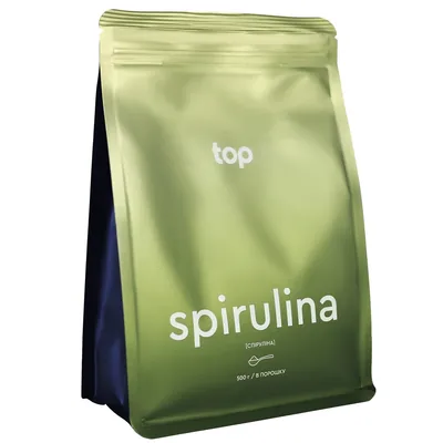 Спіруліна TOP Spirulina порошок, 500 г