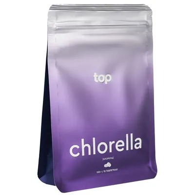 Хлорела TOP Chlorella таблетки №400 (100 г)