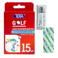 Набір пластирів Teta Golf для ран на поліуретановій основі, 7,2 х 2,5 см, 15 штук