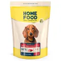 Корм сухий беззерновий гіпоалергенний Home Food для дорослих собак малих порід, з качкою та індичкою, 700 г