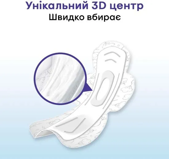 Прокладки гігієнічні Kotex Natural нічні, 6 шт