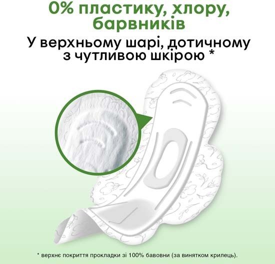 Прокладки гігієнічні Kotex Natural нормал, 8 шт