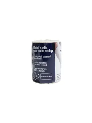Бинт еластичний Lauma модель 3 Latex Free 2 м х 8 см