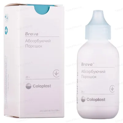Порошок Coloplast Brava 1907/01907 абсорбуючий по 25 г у флак.