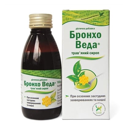 Бронхо Веда сироп травяной по 150 мл во флак.