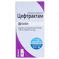 Цефтрактам порошок для р-ну д/ін. по 1000 мг/500 мг №1 у флак.