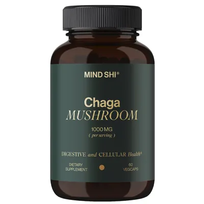 Чага Mind Shi Chaga Mushroom 1000 мг капсули №60