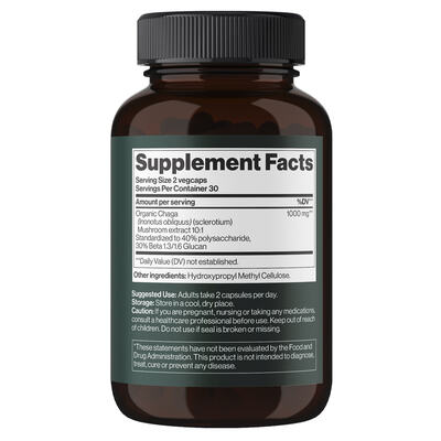 Чага Mind Shi Chaga Mushroom 1000 мг капсули №60