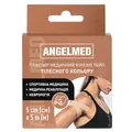 Кінезіо тейп Angelmed 5 м х 5 см,  бежевий