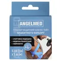 Кінезіо тейп Angelmed 5 м х 5 см, блакитний