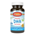 Омега-3 для детей Carlson Labs Kid's Chewable DHA 100 mg со вкусом апельсина капсулы №60