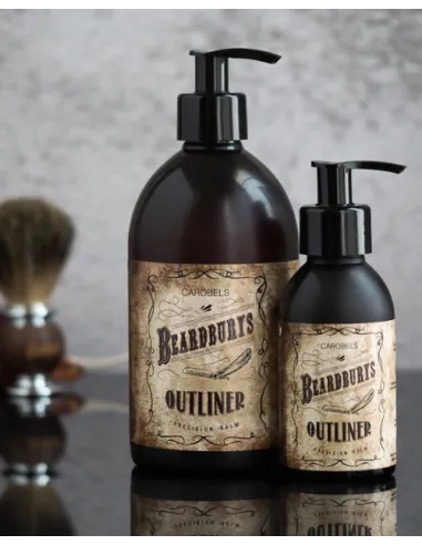 Бальзам-емульсія Beardburys Outliner безбарвний для контурного гоління, 500 мл