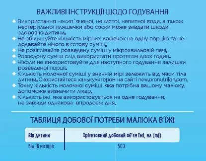 Суміш суха молочна Nutrilon Premium+ 4 для дітей 18+ місяців, 600 г