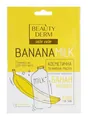 Маска для обличчя Beauty Derm банан молоко, тканинна, 25 мл