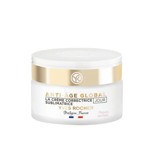 Крем для обличчя Yves Rocher Anti-Age Global для сухої шкіри, денний, 50 мл