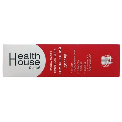 Зубна паста Health House Комплексний догляд профілактична, 130 г
