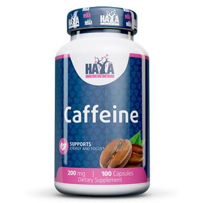 Кофеин Haya Labs 200 мг, 100 капсул