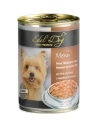 Корм влажный для собак Edel Dog 1000332/177020 с индейкой и печенью, 400 г