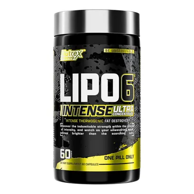 Жироспалювач Nutrex Research Lipo6 Intense Ultra Concentrate, 60 капсул