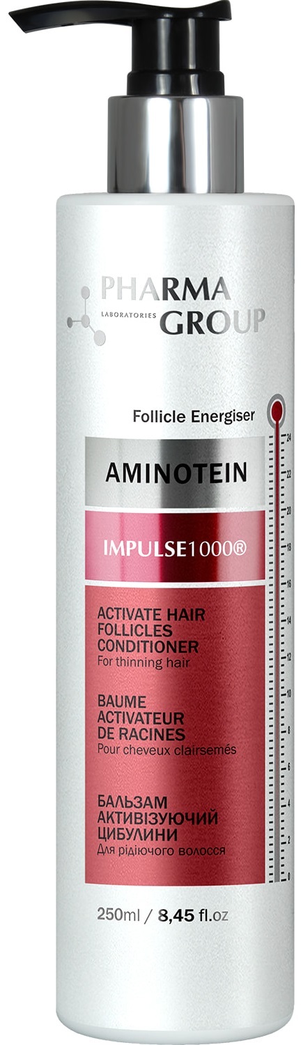 Бальзам для волосся Pharma Group Laboratories Aminotein+Impulse 1000 активізація волосяних цибулин, 250 мл