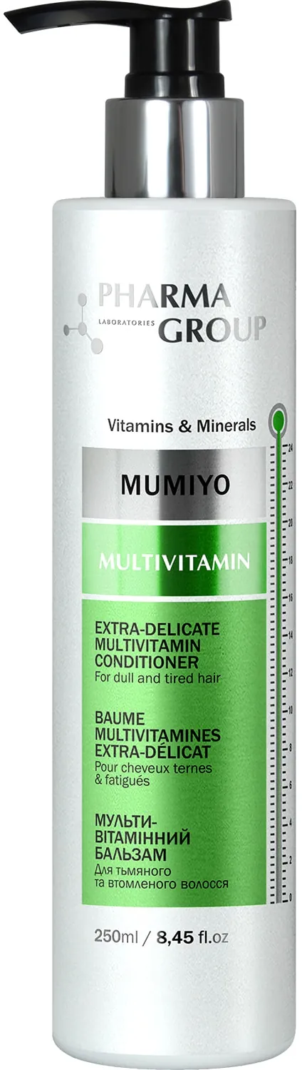 Бальзам для волосся Pharma Group Laboratories Multivitamin+Moomiyo вітамінізація волосся, 250 мл
