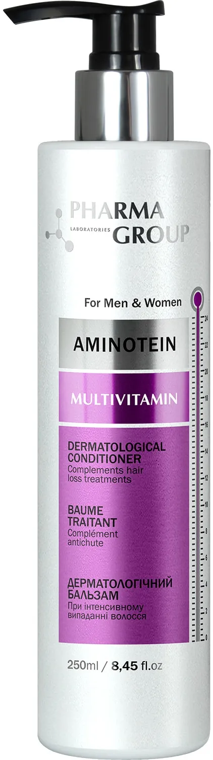 Бальзам для волосся Pharma Group Laboratories Aminotein+Multivitamin при інтенсивному випаданні волосся, 250 мл