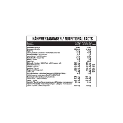 Електроліти MST Nutrition Aqua power electrolyte boost Апельсин, 360 г