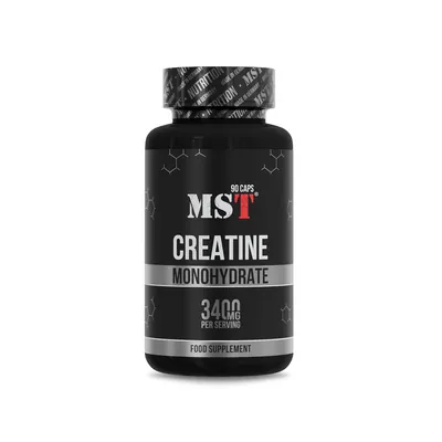 Креатин MST Nutrition Creatine Monohydrate 3400 мг, 90 капсул