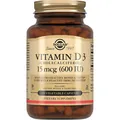 Вітамін Д3 Solgar Vitamin D3 (Cholecalciferol) 15 мкг (600 МО) вег. капсули №120