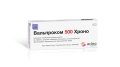 Вальпроком 500 хроно таблетки, п/плен. обол., прол./д. №30 (10х3)