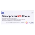 Вальпроком 500 хроно таблетки, п/плен. обол., прол./д. №30 (10х3)