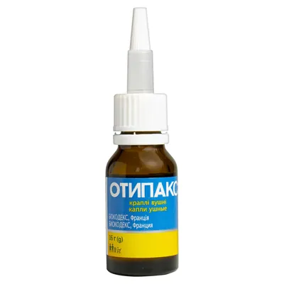 Отипакс краплі вуш. по 16 г у флак.