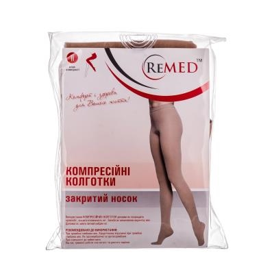 Колготки компрессионные Remed RK 311 закрытый носок, 2 класс компрессии, укороченные, размер XXL