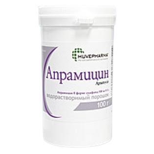 Апрамицин (ДЛЯ ЖИВОТНЫХ) порошок, 100 г