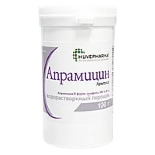 Апраміцин (ДЛЯ ТВАРИН) порошок, 100 г