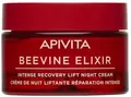 Крем-ліфтинг для обличчя Apivita Beevine Elixir нічний інтенсивний для відновлення шкіри, 50 мл