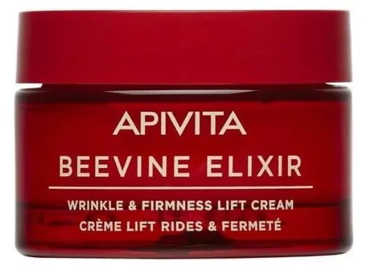 Крем-ліфтинг для обличчя Apivita Beevine Elixir денний насиченої текстури від зморшок для підвищення пружності, 50 мл