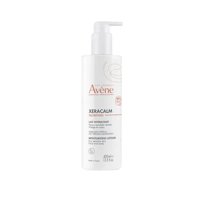 Молочко для обличчя і тіла Avene XeraCalm Nutrition зволожувальне для чутливої та дуже сухої шкіри, 400 мл