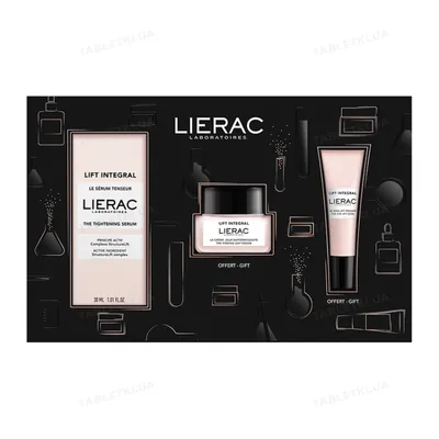 Набір Lierac Lift Integral Set (Сироватка-ліфтинг 30 мл + Крем для обличчя 20 мл + Ліфтинг-засіб для контуру очей 7,5 мл)